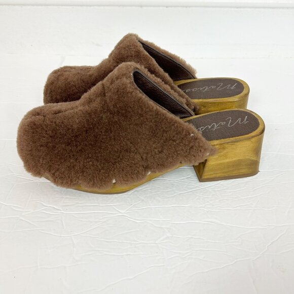 Anthropologie Shoes - Anthro Matisse Stockholm Faux Shearling Clog Boho Fall Winter Size 6 Women's